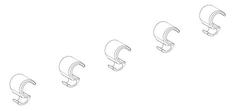 Spare tube clamps SI-915                                                                                                                                                