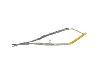 17.75cm round handle Castroviejo, Straight tips