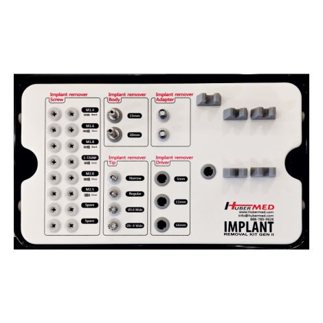 Gen 2 Implant Remover Kit Upgrade (for Neobiotech/Zimmer/Biomet kits)