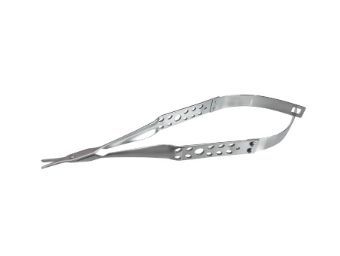 13 cm scissors w/ 1.25 cm straight, duck billed blunt/blunt blades